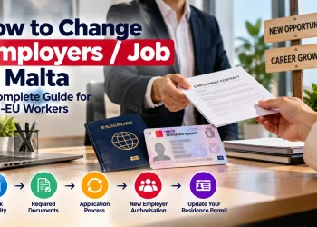 How to change employer or job in Malta for non-EU workers