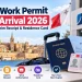 Malta work permit after arrival 2026 biometrics, Interim Receipt and residence card