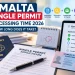 Malta Single Permit processing time 2026 and application timeline
