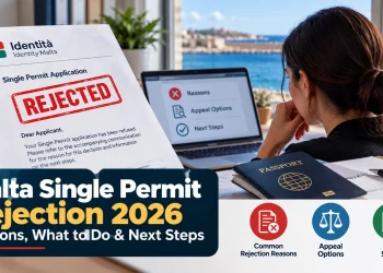 Malta Single Permit rejection 2026 reasons, appeal options and next steps
