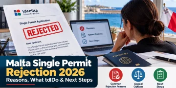 Malta Single Permit rejection 2026 reasons, appeal options and next steps